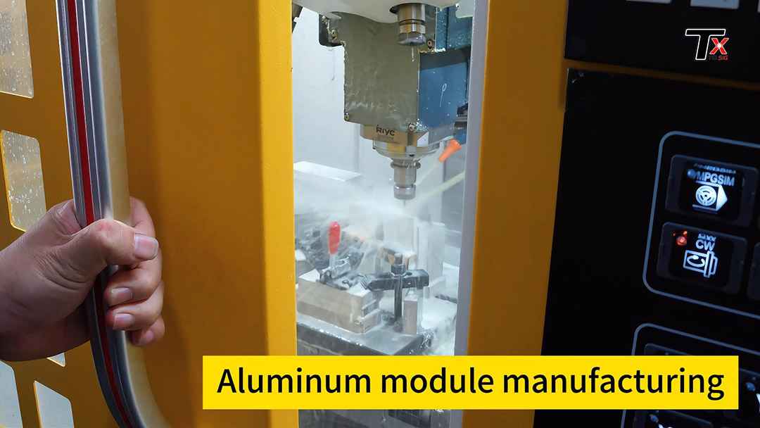 Aluminum module manufacturing