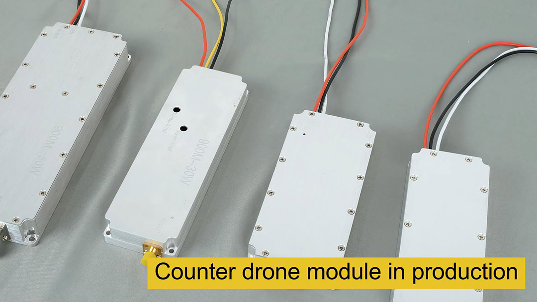 Anti-drone modules in production