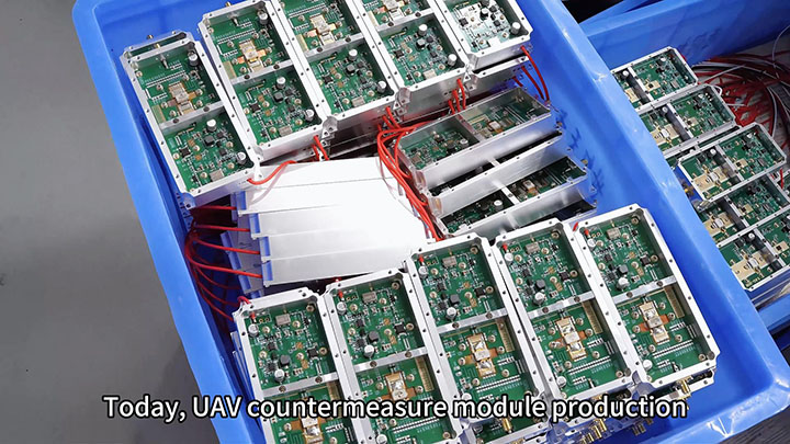 Anti-UAV module manufacturing and production