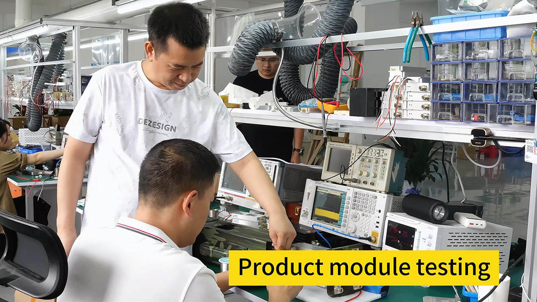 Product module testing