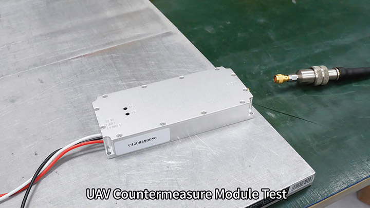 Production of drone countermeasure modules..