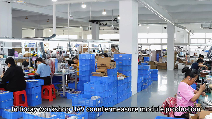 UAV countermeasure module manufacturing