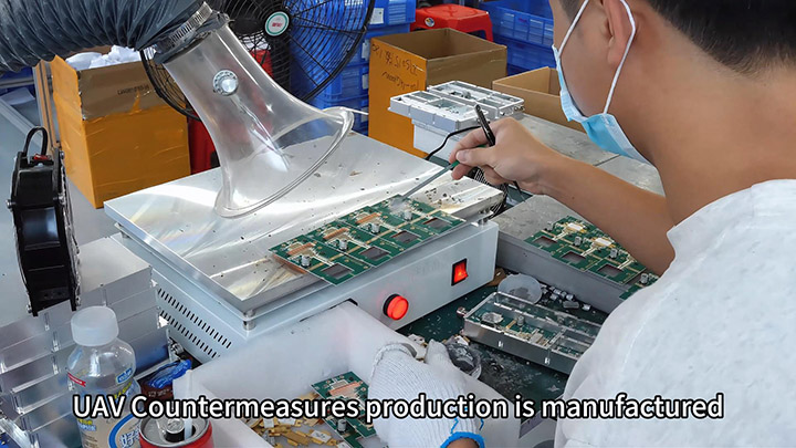 UAV countermeasure module production and manufacturing workshop