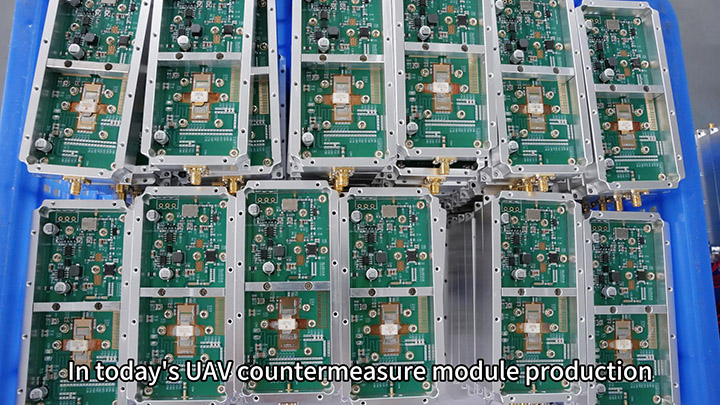 Workshop drone countermeasure module production